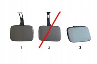 фото thumb №1, Заглушка фаркоп задняя 9633187177 peugeot 406 sedan