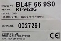 фото thumb №3, Mazda 323f bj 02 r радіопрогравач cd