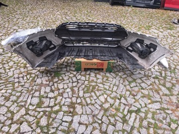 фото thumb №14, Ford connect mk2 13-18 pas переднее бампер решётка радиатора замок лампы перед противотуманные фары