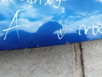 фото thumb №9, Капот vw touran i lift 2006-2010 цвет lc5c оригинальная