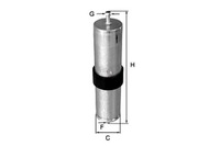 фото thumb №2, Фильтр топлива mini r50 r53 1.4d 06.03-09.06 sofim