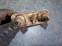 фото thumb №8, Stara лампа лампа подсветка номерного знака регистрационный оригинал fiat хром