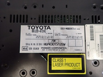 фото thumb №5, Toyota prius ii 03-08 радио cd радиопроигрыватель