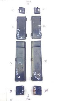 фото thumb №7, Заглушка рейлинг левая левый перед honda cr-v crv 3 iii 2006-2012r.