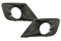 фото thumb №1, H03 peugeot 207 рестайлінг 09- решітка решітка рамка галоген хром