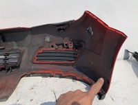 фото thumb №8, Opel astra iii h бампер перед передний красный