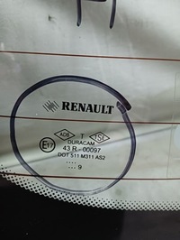 фото thumb №2, Скло задня renault clio iii-3 2005-2012 оригінал