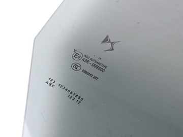 фото thumb №2, Скло двері правих задніх ds ds3 crossback 9820821480