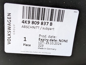 фото thumb №8, Audi a6 c8 4k9 універсал гібрид лівий крило зад задній новий оригінал