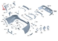 фото thumb №9, Mercedes-benz gle w167 шина монтажна бампера заднього правого a1678802007