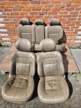 фото thumb №1, Jeep grand cherokee wj 99-04 сидіння комплект бежевий