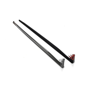 фото thumb №10, Карбон спойлеры накладка порогов volkswagen vw golf 8 gti mk8 2021-2022