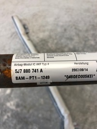 фото thumb №5, Шторка безпеки подушка безпеки ліва skoda roomster 5j7880741a