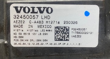фото thumb №16, Лампа левая правая volvo ex90 ex-90 32450057 32450056