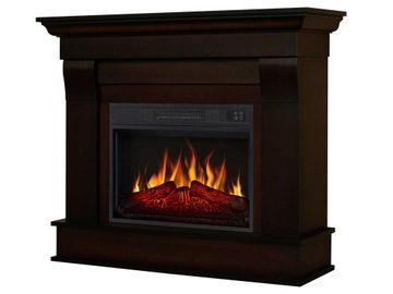 Kominek elektryczny ArtiFlame Albion AF23S mahoń brązowy antyk