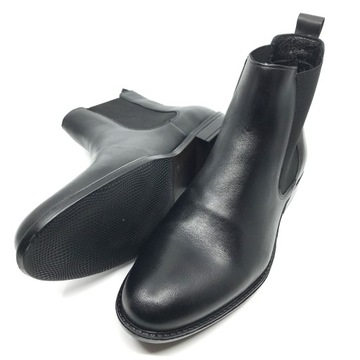 Обувь мужская Jodhpur Boots Black Leather 43 28,5 см.
