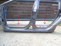 фото thumb №1, Peugeot 2008 порог левый evl