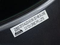 фото thumb №12, Крышка багажника + стекло задняя задняя багажника audi a3 s3 8v 3d hb s-line lz7s серая