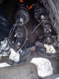 фото thumb №4, Амортизационная стойка поворотный кулак левая toyota c-hr 2.0 hybrid chr