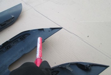 фото thumb №14, Toyota auris ii hb рестайлінг накладка бампера зад dol нижня спойлер спойлер