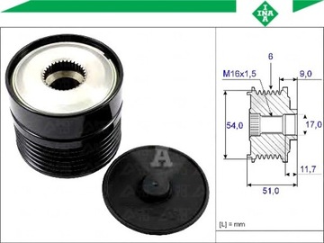 фото thumb №2, Зчеплення генератор fiat grande punto 1.3 d мульті