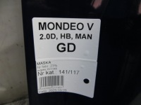фото thumb №7, Ford mondeo mk5 капот кришка двигуна gd 14-