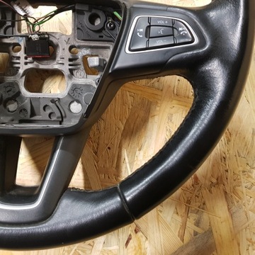 FORD FOCUS MK3 15-18 лет LIFT COMBI HB КОЖАНЫЙ РУЛЬ МНОГОФУНКЦИОНАЛЬНЫЙ