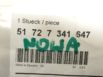 фото thumb №6, Bmw m5 f90 прокладка дверь левых зад 7341647