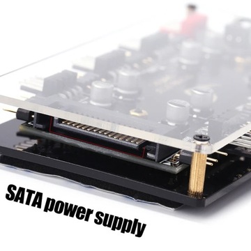 5V 3Pin 1to5 RGB Вентилятор-концентратор SATA ARGB Кабельный разъем Splitter Hub P Разъем