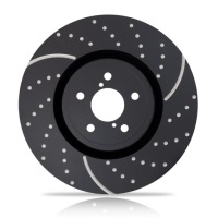 фото thumb №1, Спортивные тормозные диски ebc gd sport - mercedes slk r170 задняя 278mm