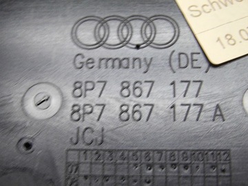 фото thumb №13, Боковина оббивка двері audi a3 8p cabrio лівий переднє оригінал