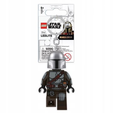 Брелок Lego Star Wars Mandalorian с фонариком KE187H