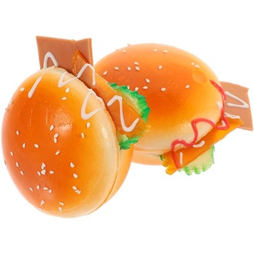MODELE HAMBURGA OZDOBY ZABAWKI SYMULOWANE BURGERA