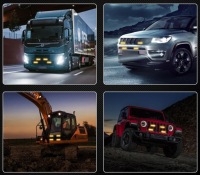 4x 6led лампа помаранчева błyskowa попереджувальна pilot stroboskop programy Доставка, фото thumb