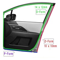 фото thumb №10, 5m резиновый прокладка дверь автомобиля 10x11mm ремни уплотнители do автомобиля