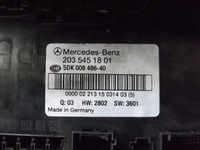 фото thumb №9, Mercedes c клас w203 блок керування модуль sam запобіжник 2035451801