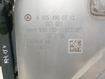 фото thumb №7, Actros mp4 arocs antos євро 5 v каталізатор глушник 0054900712 400 tyś km