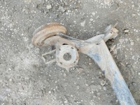 Oś балка задняя подвеска vw fox 2010 rok Цена, фото thumb