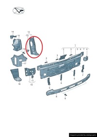 фото thumb №7, Vw t-roc 17- усилитель 2ga813332