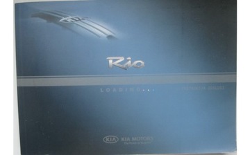 KIA RIO II 2005-2009 Руководство пользователя на польском языке