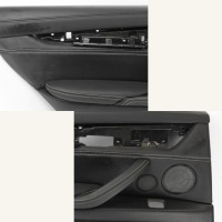 фото thumb №12, Обшивки дверь перед зад кожа антрацит bmw x5 f15 f85 европа