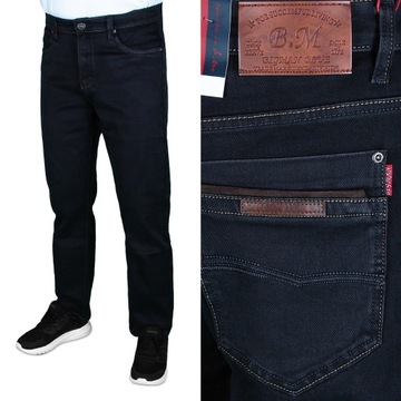 SPODNIE MĘSKIE JEANSOWE W49 L 32 124-126 cm