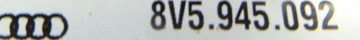 фото thumb №11, Audi a3 8v sedan cabrio лампы 8v5945091 8v5945092 комплект лампа 2018/2022