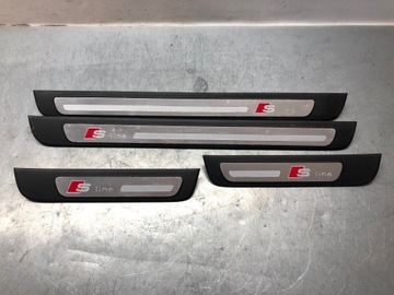 фото thumb №1, A4 b8 s line накладки планки пороговые комплект