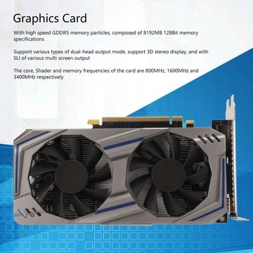 Karta Graficzna GTX550Ti 8GB 128BIT GDDR5