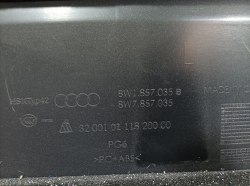 фото thumb №6, Audi a5 f5 8w бардачок пасажира eu 8w1857035b