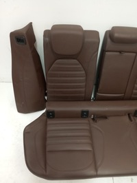 фото thumb №13, Оббивка шкіра сидіння alfa romeo stelvio коричневі