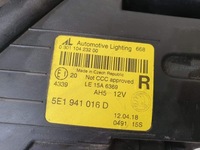 фото thumb №7, Skoda оригінальний номер 5e1941016d фара