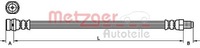 фото thumb №2, Metzger 4110969 шланг тормозной гибкий
