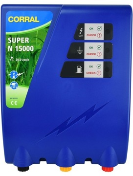 PASTUCH ELEKTRYCZNY ELEKTRYZATOR CORRAL N15000 20J